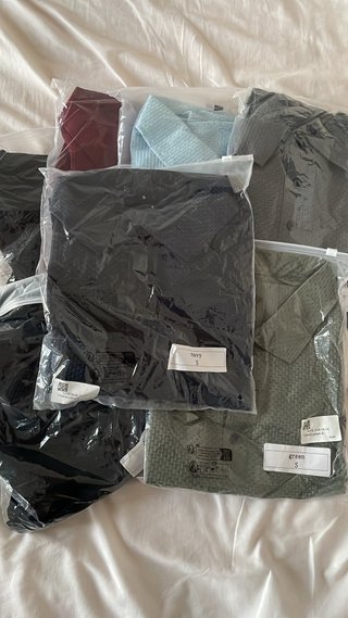 7 Camisas Polo Capri Hombre Texturizada Talla S
