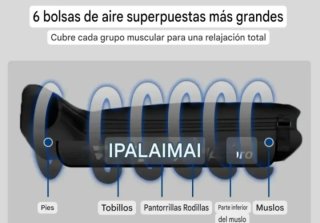 Botas de presoterapia FPROHART negra