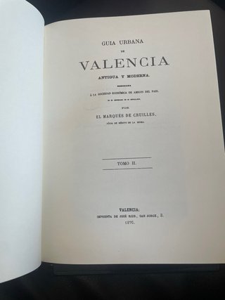 Guía urbana de Valencia antigua y moderna, 1996
