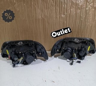 JI FAROS BMW E39 95-00 FONDO NEGRO OJOS ANGEL H7 R145769C3