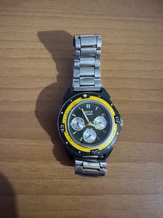 Orologio Sector Uomo Nero/Argento