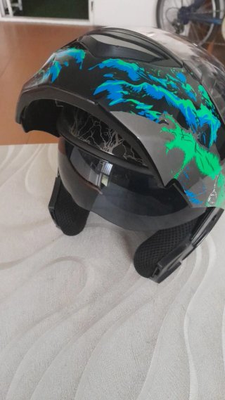 Casco Moto Modular Virtue Talla S