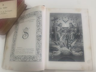 DOS LIBRO MISAL 1900 PARIS Y GUIA EXTRANJERO PARI