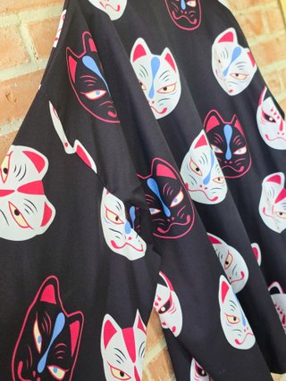 Kimono Japonés Máscara Kitsune - Anime, Manga
