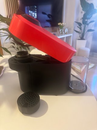 Cafetera Nespresso Krups Roja/Negra