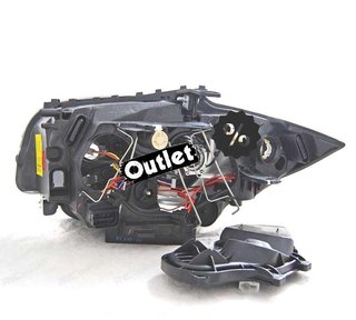 JI FAROS BMW E81 E87 E82 E88 04-11 OJOS ANGEL FONDO NEGRO R0