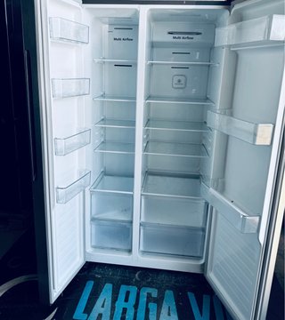 541.Frigorifico Hisense Americano No Frost Inox