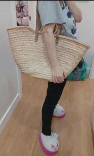 Cesta de mimbre personalizada Berta