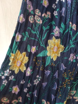 Falda floreada Natura Talla L