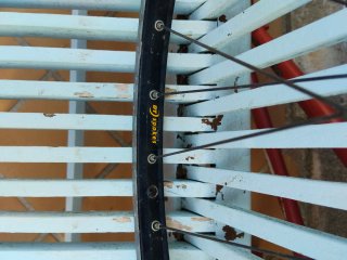 Rueda delantera Coda Expert 26 pulgadas
