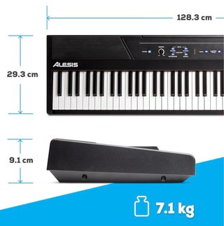 Alesis RECITAL Teclado Piano 88 tecl contrapesadas