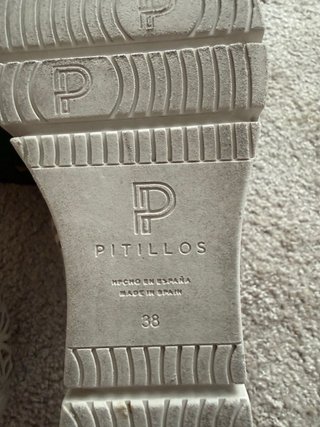 Zapatos piel Pitillos Beige Talla 38