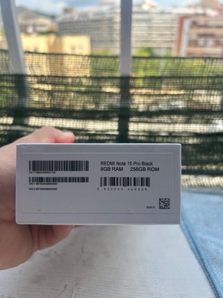 Xiaomi Redmi Note 15 Pro Negro Nuevo