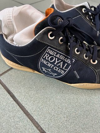 Scarpe Paul & Shark uomo blu/nere