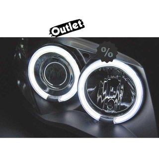 JI FAROS BMW E81 E87 E82 E88 OJOS ANGEL CCFL FONDO NEGRO R14