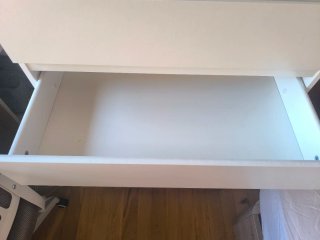 Cómoda Kullen 5 cajones blanca