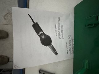 Soldadora Aire Caliente BAK RiOn Digital + Rollo