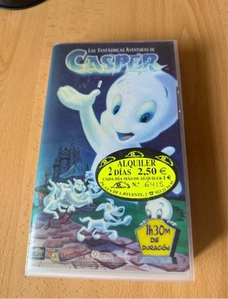 Lote 2 Películas VHS Infantiles Clásicas