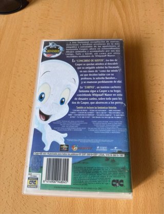 Lote 2 Películas VHS Infantiles Clásicas
