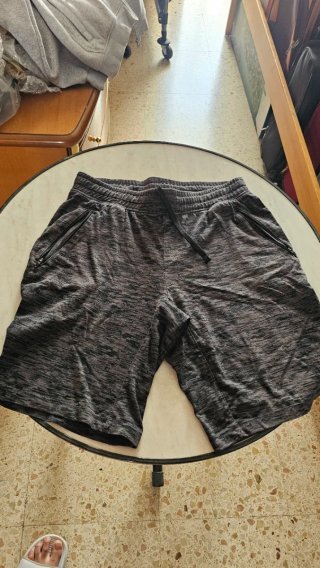 Pantalones de Gimnasio Decathlon Talla M Gris