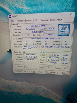 i7 8700k + placa base prime z370 p + 16gb ram ddr4