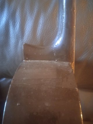 Guitarra de palillos pintada