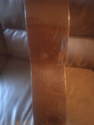 Guitarra de palillos pintada