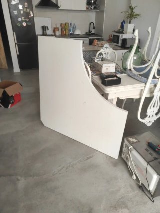 Tablero para mesa escritorio esquina sin patass