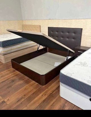 Cama con almacenaje + Colchón Víscolastica -70%
