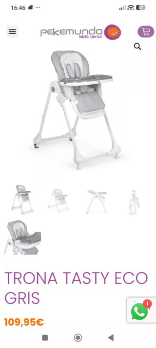 Trona per bambini usata pochissimo
