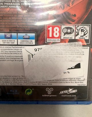 The Walking Dead Nueva Frontera PS4 PAL ESP