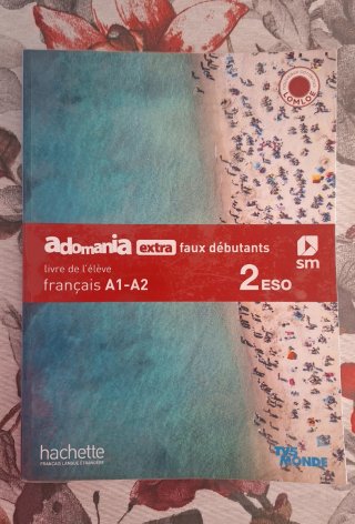 Français A1-A2. 2 Secundaria. Adomania Livre eleve