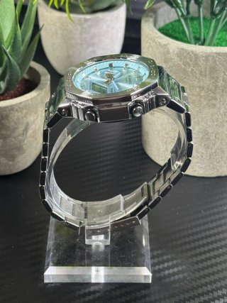 G-Shock Reloj Plateado Azul