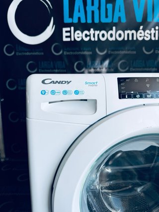544.Lavadora 9 kilos Candy Inverter 1400Rpm