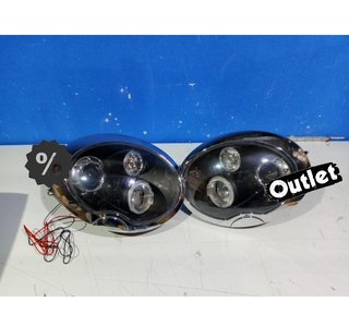 JI FAROS MINI COOPER 01-06 OJOS ANGEL NEGROS R012602C1