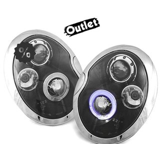 JI FAROS MINI COOPER 01-06 OJOS ANGEL NEGROS R012602C1