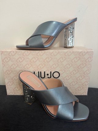 Liu Jo sandali tacco argento