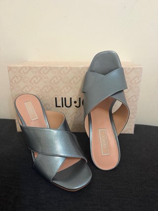 Liu Jo sandali tacco argento