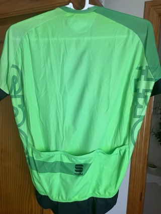 Maillot Ciclismo Sportful Verde Talla XL