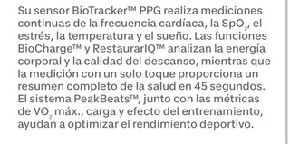 Reloj Inteligente Negro y Plateado