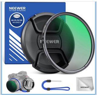 Filtro Neewer 67mm CPL con Tapa