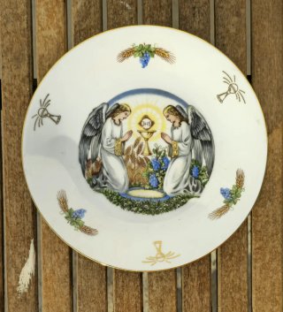 Plato cerámica vintage