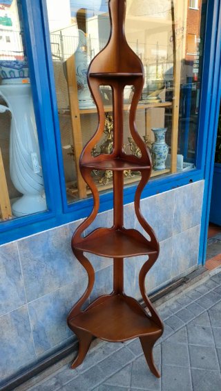 Estantería Esquinera color Madera Marrón 640513971