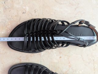 Sandalias de piel Audley Talla 37 Mujer