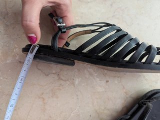 Sandalias de piel Audley Talla 37 Mujer
