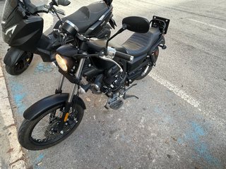Macbor Rockster Flat 125 Negra