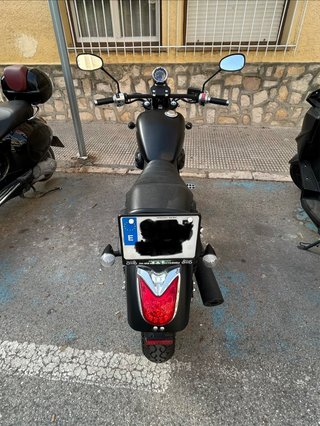 Macbor Rockster Flat 125 Negra
