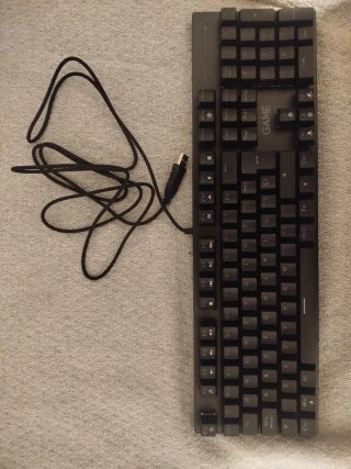 Teclado Gaming GAME negro