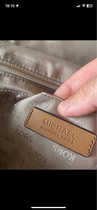 Michael Kors Lita Mediano Satchel MK signature NWT