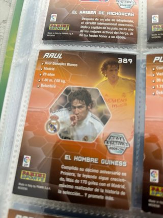 Pack Cartas Real Madrid Mega Estrellas 2005/06